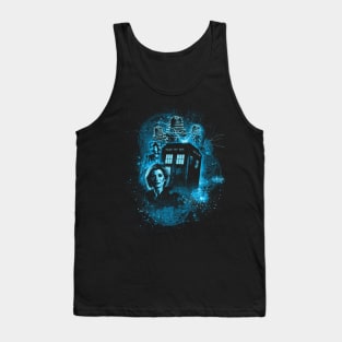 Thirteenth Time - Cyan Tank Top